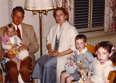 Hamilton Family   Easter 1953