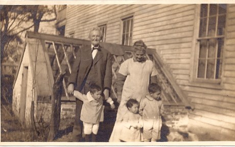 Mom & Dad Hamilton with J. C., Ed & Sara