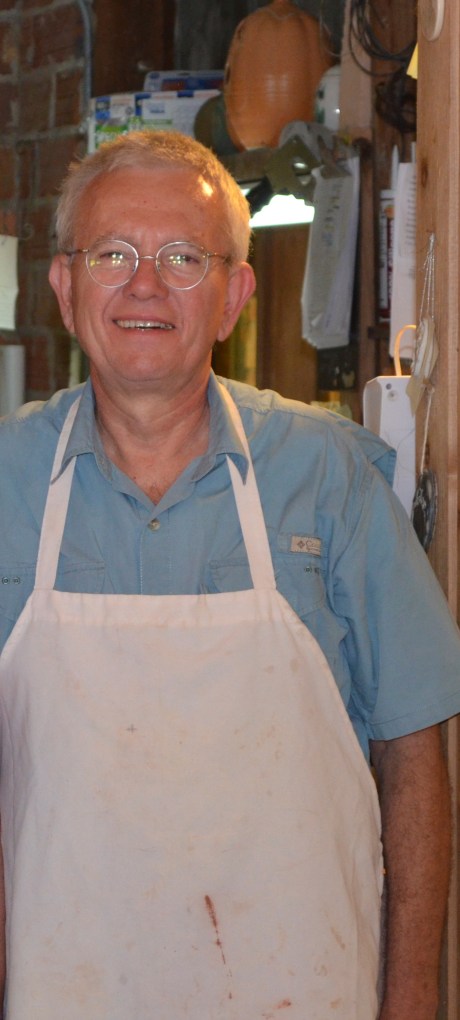 Karen with Tom Jones, potter - Version 2